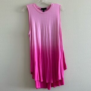 Lane Bryant Pink Ombre Tank Top 14/16